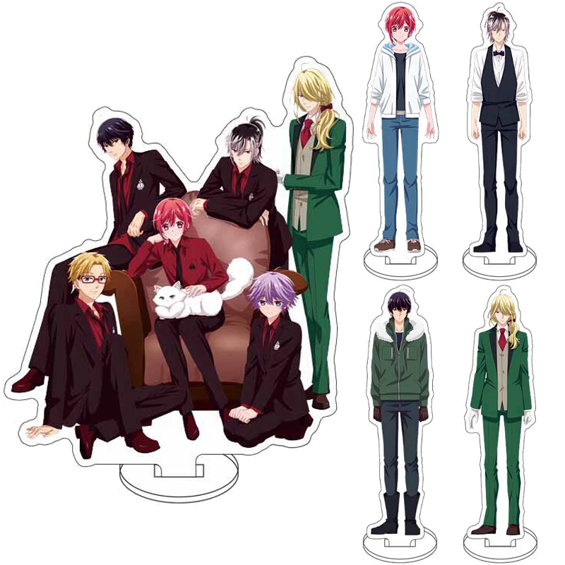 16CM Anime ‌ Vampire Dormitory Figur Mito Yamamoto Ruka Saotome Ren Nikaido Takara Kagurazaka Acryl-Ständer Cosplay-Ornamente Geschenke