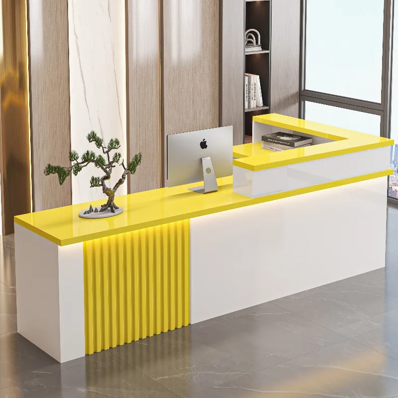 

Creative Chinese Reception Desks Large Salon Restaurant Organizers Luxury Reception Desks Decoration Escritorio Trendy Furniture