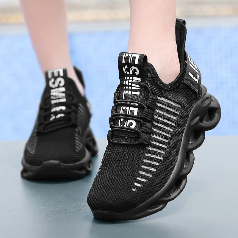 Children Shoes for Boys Breathable Casual Sneakers Summer Mesh Comfortable Kids Shoes Slip On Sports Runing Shoes