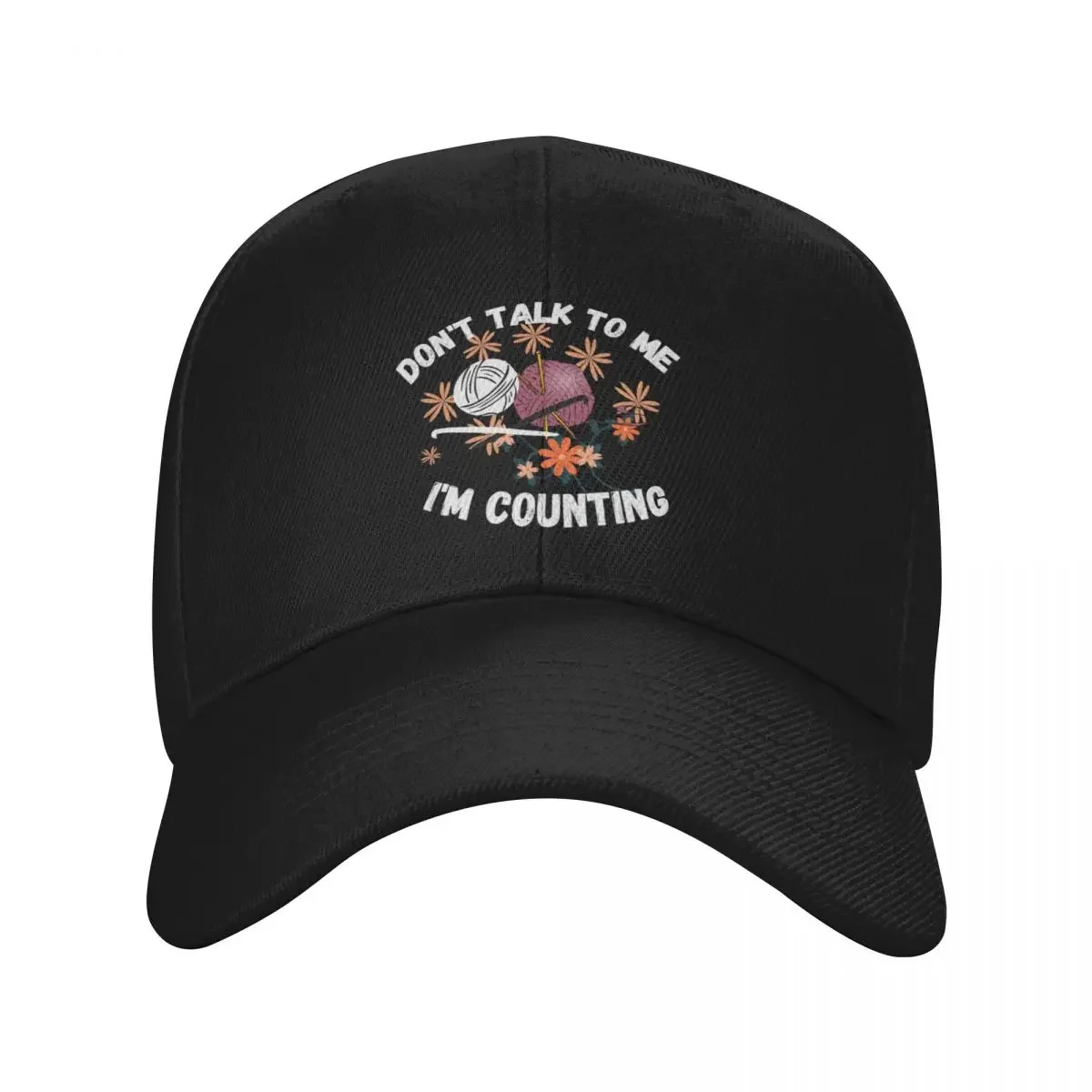 don't talk to me i'm counting Baseball Cap fashionable Fashion Beach tea Hat Trucker Hat Caps For Men Women's