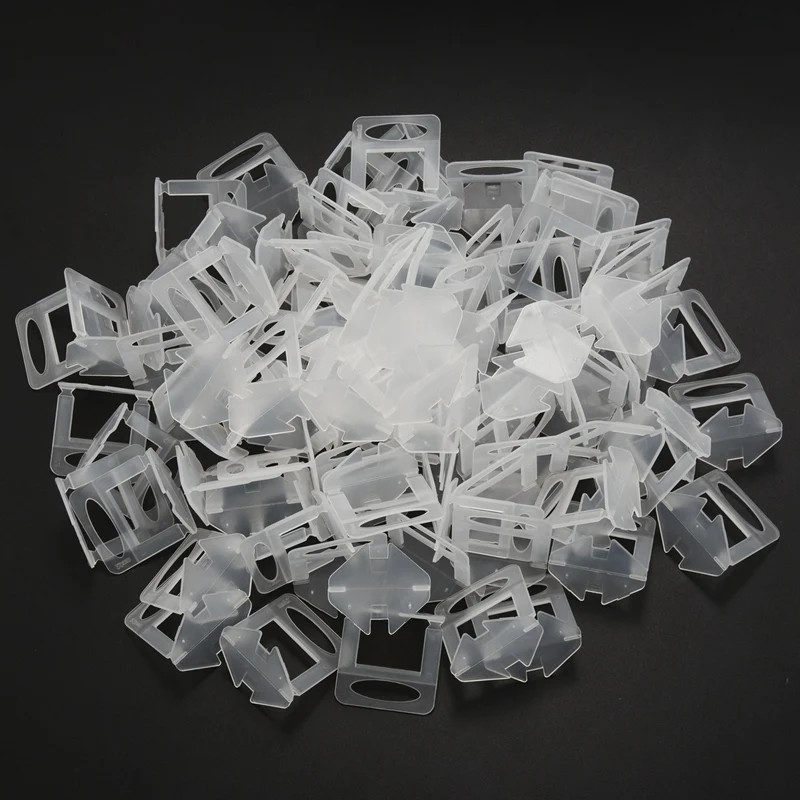 401Pcs Tile Leveling System 2Mm 300Pcs Clips+100Pcs Wedges +1Piece Plier Plastic Tiling Tools Tile Spacer