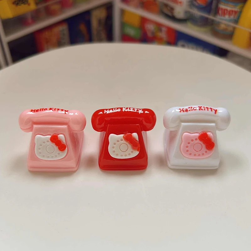 Poppenhuis Gesimuleerde Miniatuur Cartoon Telefoons Meubelaccessoires Voor Poppenhuis Decor Kinderen Fantasiespel Speelgoed