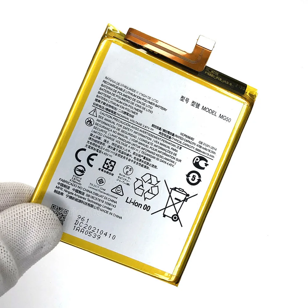 100% batería Original genuina de alta calidad 5000mAh MG50 batería para Motorola Moto G9 Plus XT2087-1 + herramientas gratuitas