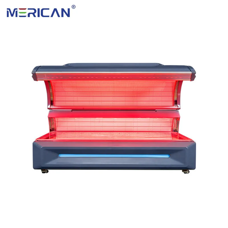 Full Body Red LED Infrared Phototherapy Bed Multi-Wavelength Light Therapy for Pain Relief