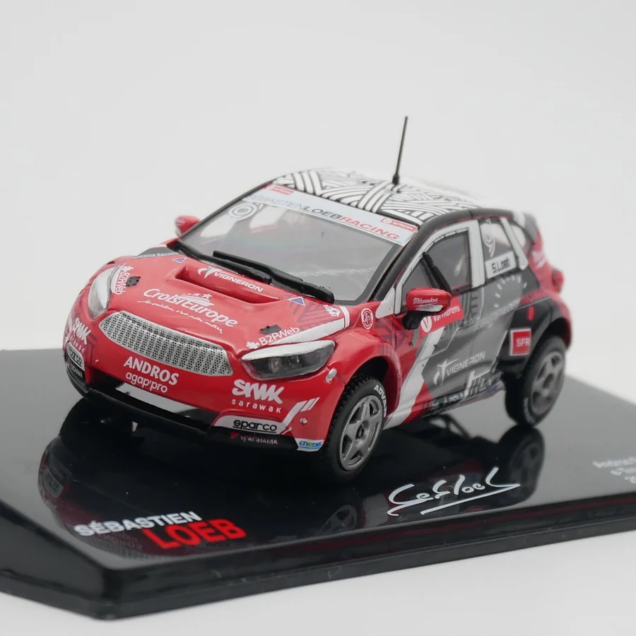 

Литой под давлением Ixo, масштаб 1:43, Andros Sport 01 WRC Loeb, раллийный автомобиль, модель автомобиля из сплава, Коллекционная игрушка, подарок, сувенир, украшение для дисплея