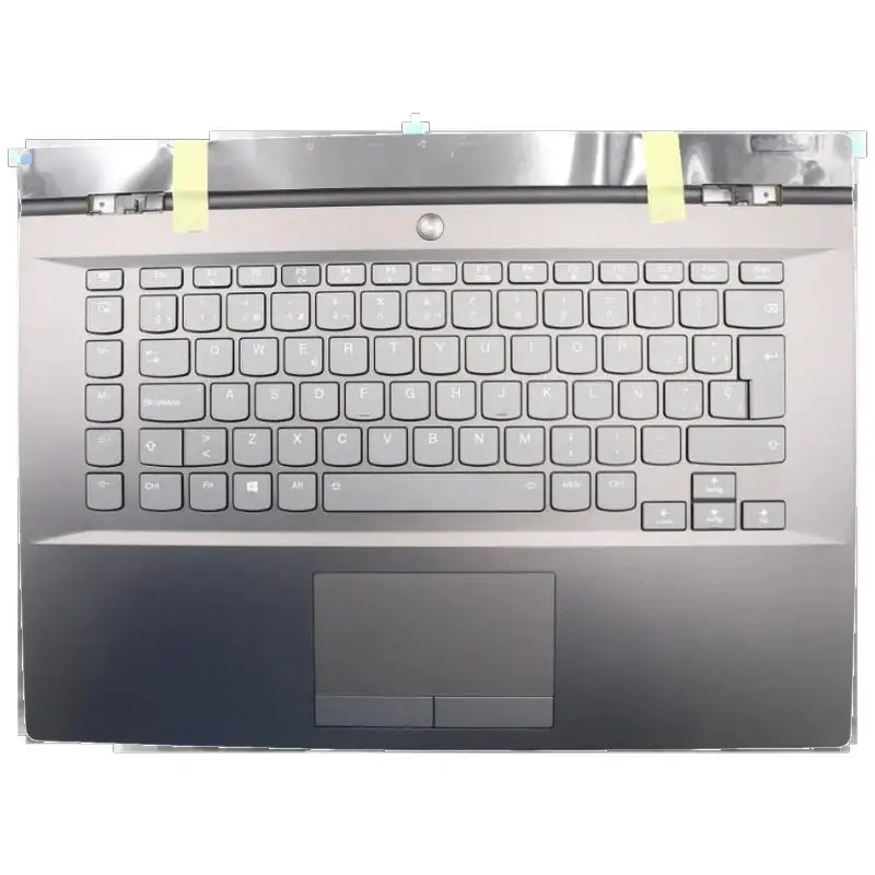 

WAF ES Spanish Black Keyboard Upper Case Palmrest Shell Cover For Lenovo Legion Y730 15 15ICH 5CB0S56958