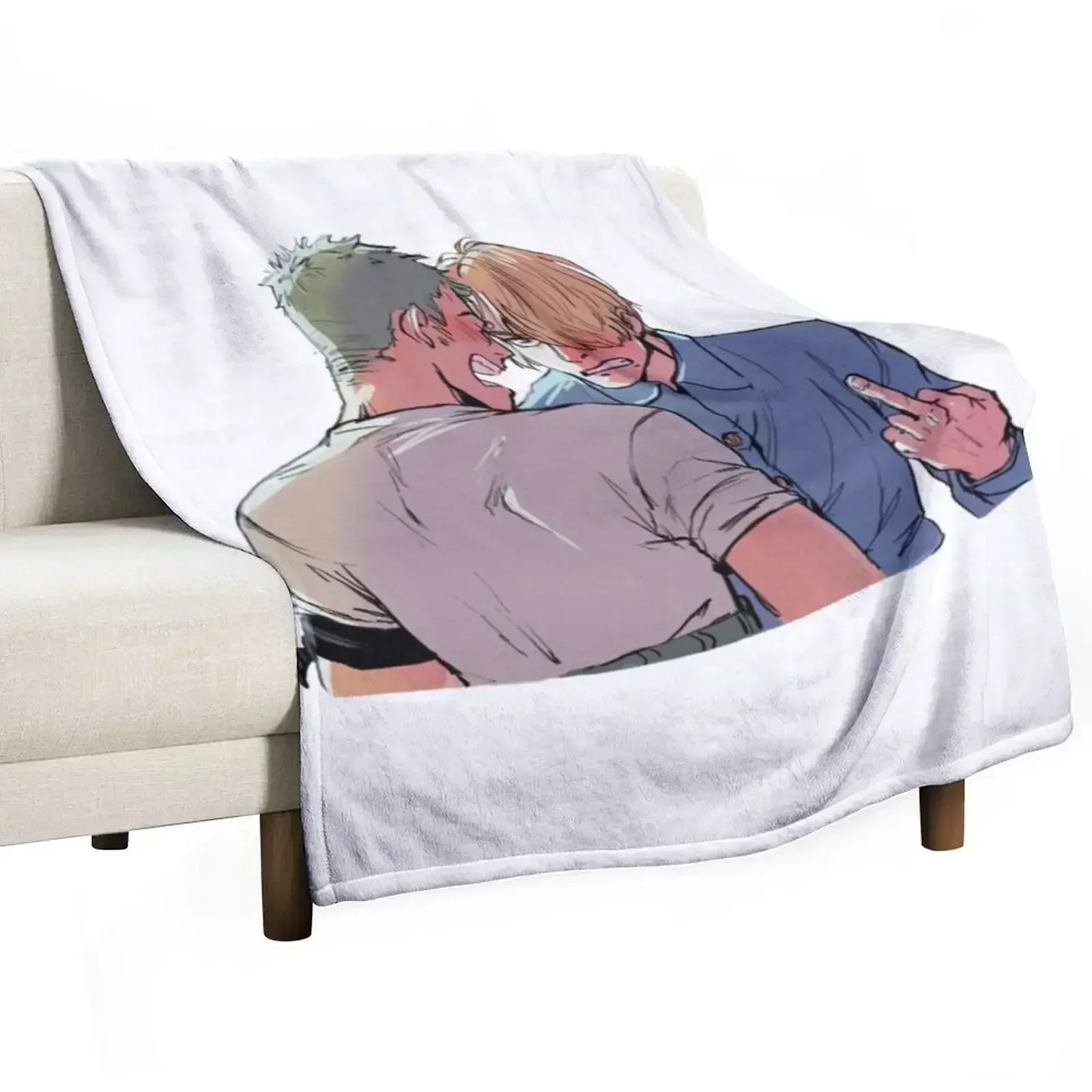 Zosan the best Duo couple Throw Blanket Year Round Soft Comfortable Blanket for Home