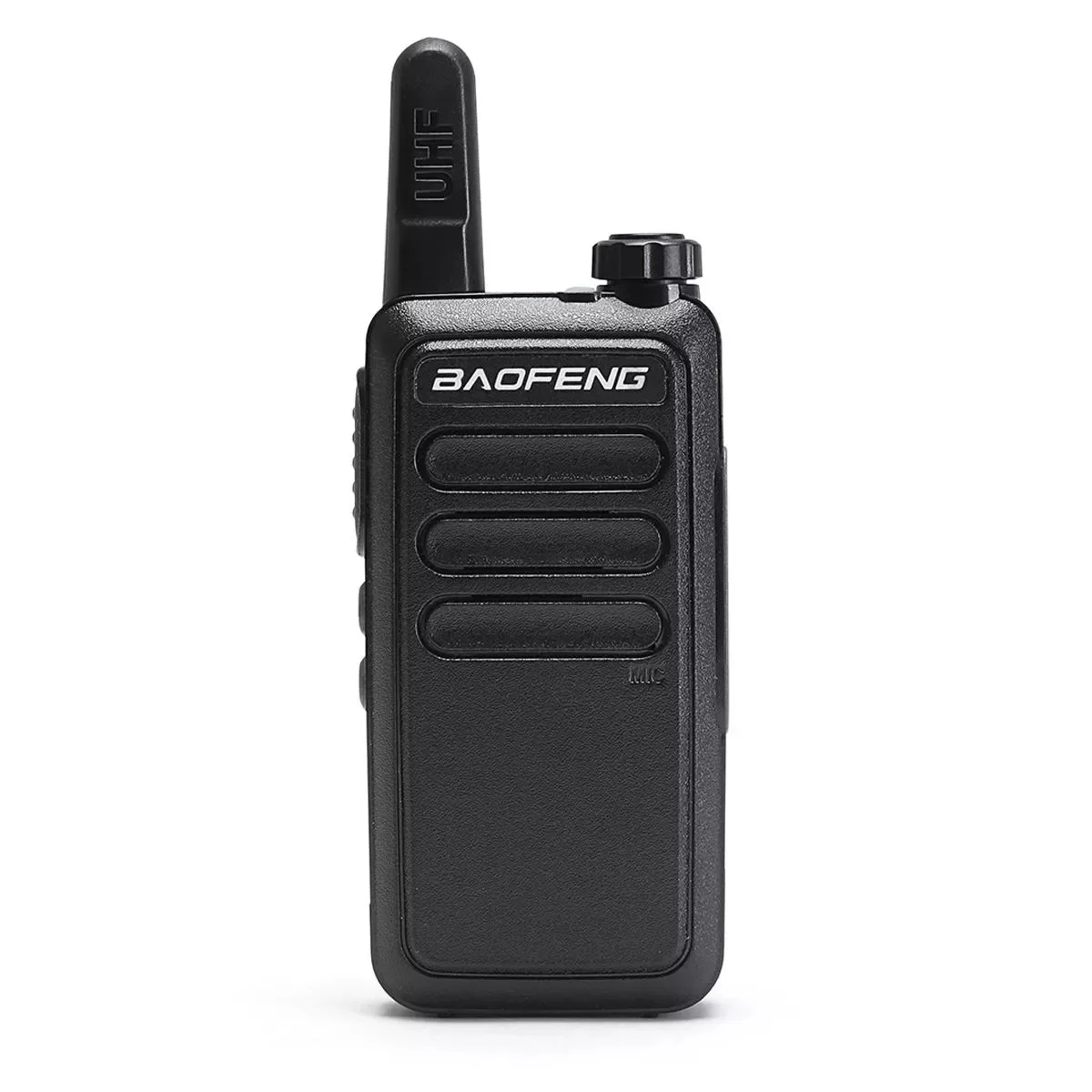 2 buah Mini BaoFeng Walkie talkie BF-R5 USB pengisi daya UHF400-470MHz Set Radio portabel 2-Way mainan anak-anak pemancar komunikasi