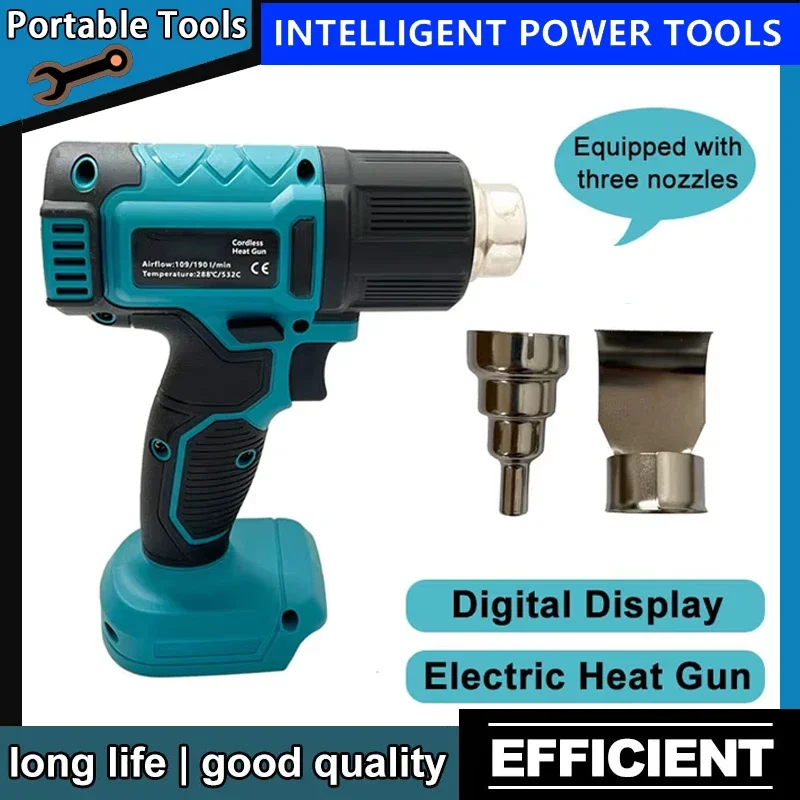 fit-makita-heat-gun-cordless-hot-air-gun-industrial-handheld-electric-heat-gun-temperatures-adjustable