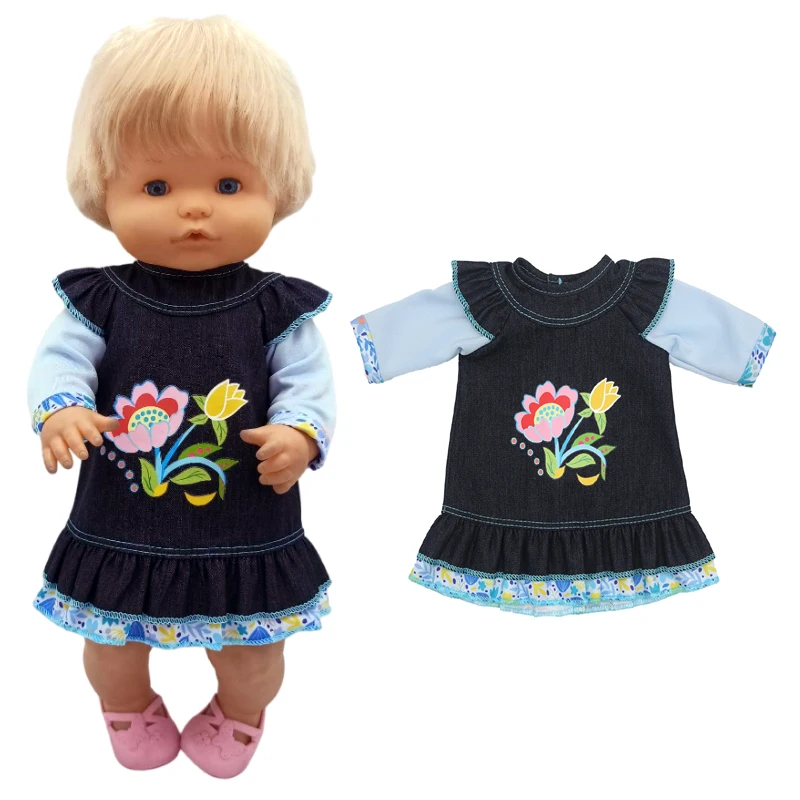 40cm Babies Doll Clothes for 42cm Nenuco Sports Suit Ropa Y Su Hermanita 16 Inch Doll Clothes