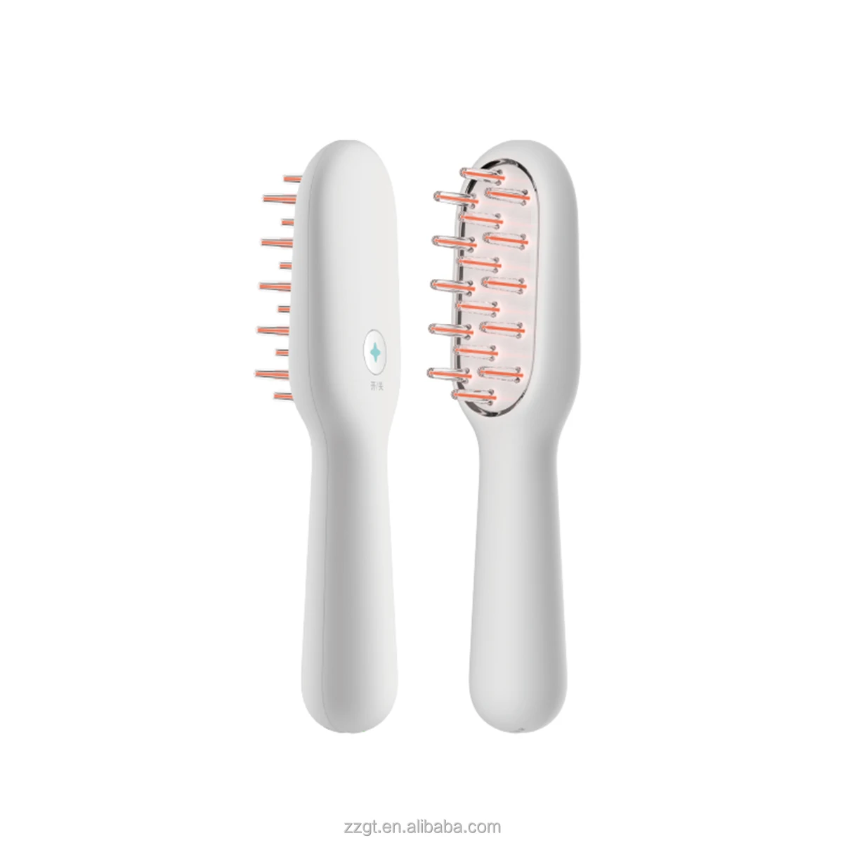 

650nm 16 Beams Laser Hair Growth Comb, Patented Fiber Optic Ergonomic Handle for Home Hair Care