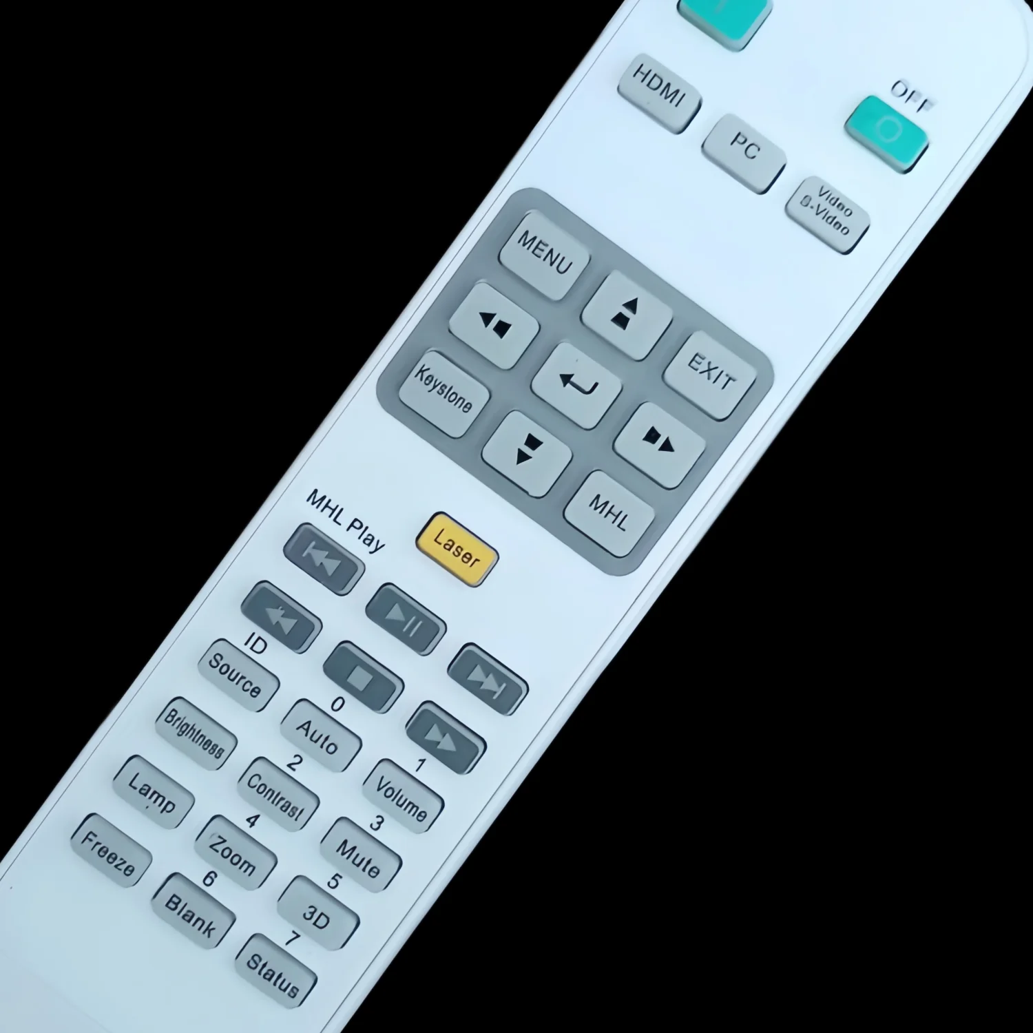 Nuevo Control remoto del proyector para Vivitek DH3660Z H1186 DH833 DU3661Z 5041846400 DX831 DW832 DX931 H118 H1188 H1188-BK