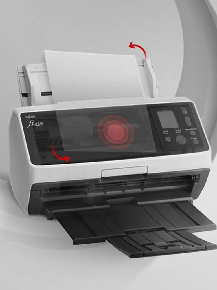 

Fujitsu FI-8170,FI-8190,Auto A4 Flatbed Scanner USB Interface CIS Element Android OS for Document and Paper Scanning in Stock