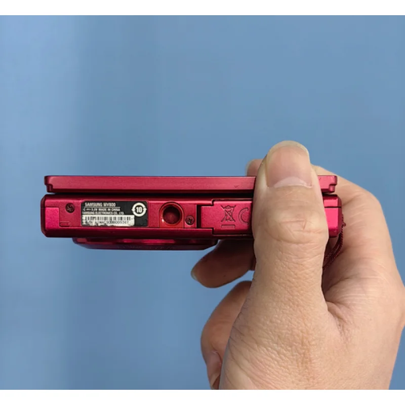 UU لكاميرا سامسونج MV800 صورة شخصية قابلة للطي Vlog 5X زووم بصري 16.1MP 90% جديد أحمر