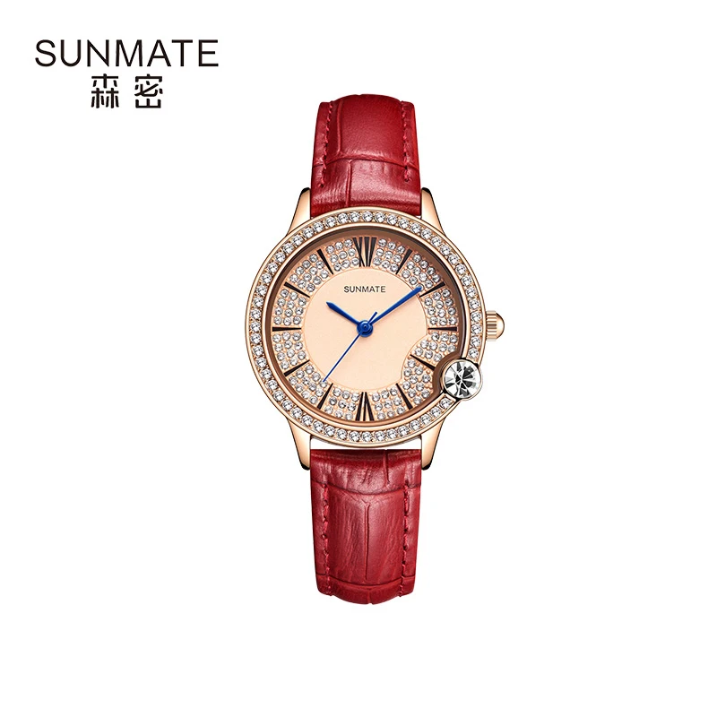 

SUNMATE brand watches, elegant and romantic women's watches, diamond-encrusted starry sky watches, and minimalist goddess watche