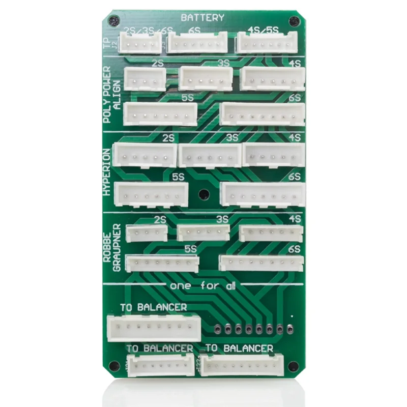 

Плата зарядки аккумулятора 6S, балансировочная плата 6S, 2-6S, 7-контактный кабель JST XH для балансировочного зарядного устройства IMAX SKYRC B6