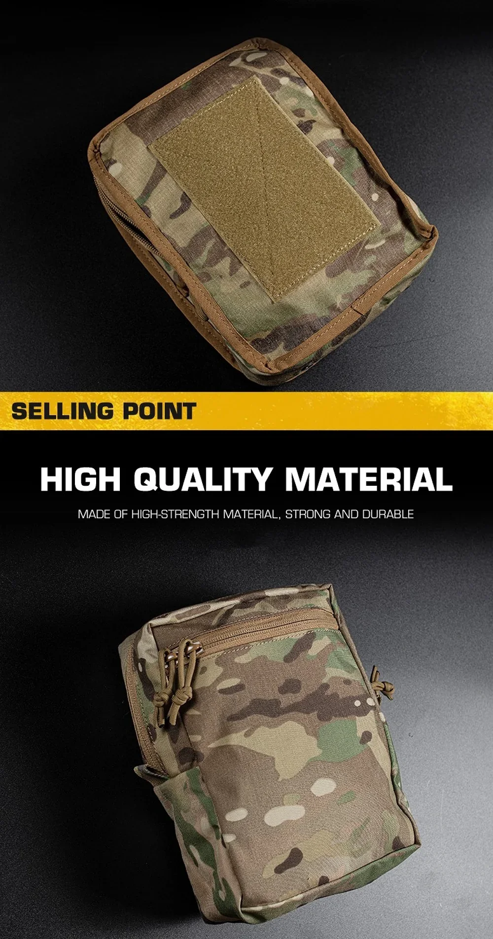 GP ポーチ トール汎用ユーティリティ パック レーザー カット Molle