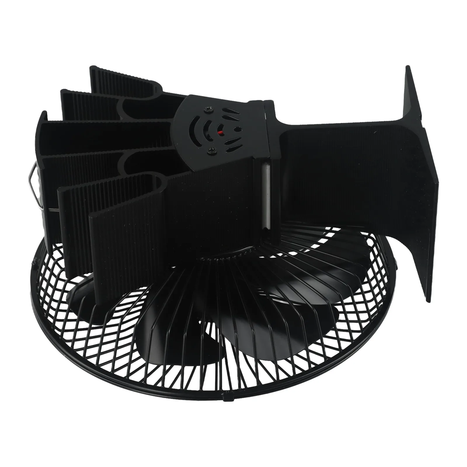 

Вентилятор бревенчатой горелки с 7-лопастями, предназначенный для эффективной циркуляции теплого воздуха и тихой работы с защитной крышкой