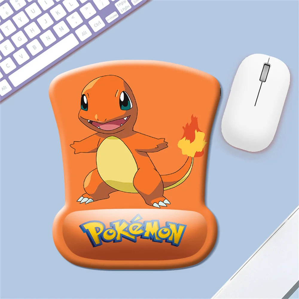 Alfombrilla de ratón para teclado de Pikachu, accesorio para Pc, muñequera para portátil, protección para la muñeca, protección del medio ambiente, Pa