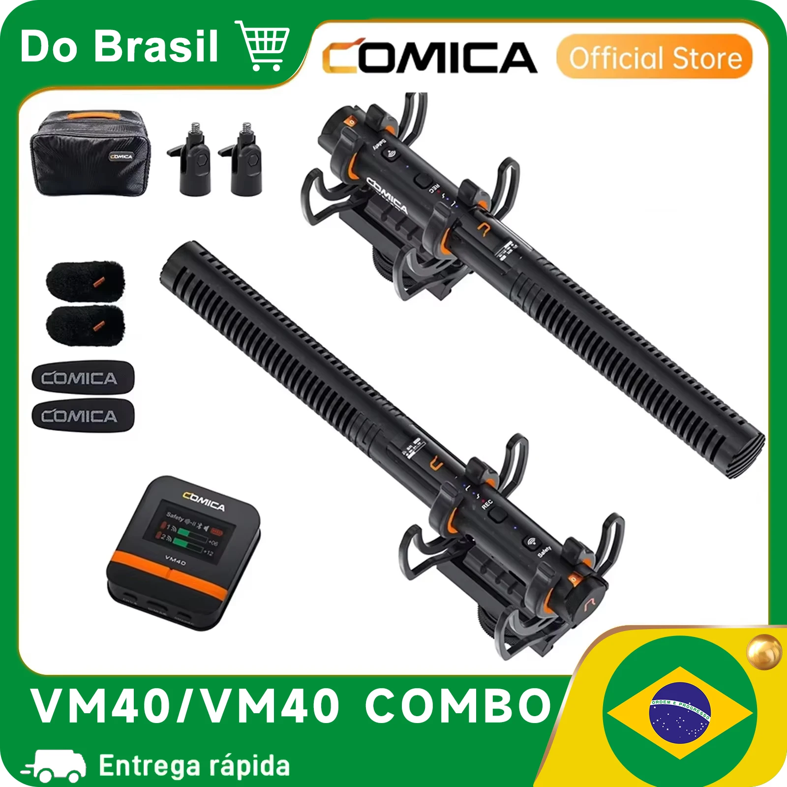 microfone de COMICA VM40: A Escolha Definitiva para Filmagens Profissionais em Qualquer Ambiente