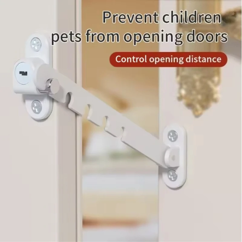 Window Restrictor Adjustable Windowlock Stopper Falling Prevention Lock Limiter Care for Baby Child Protection Child Safety lock