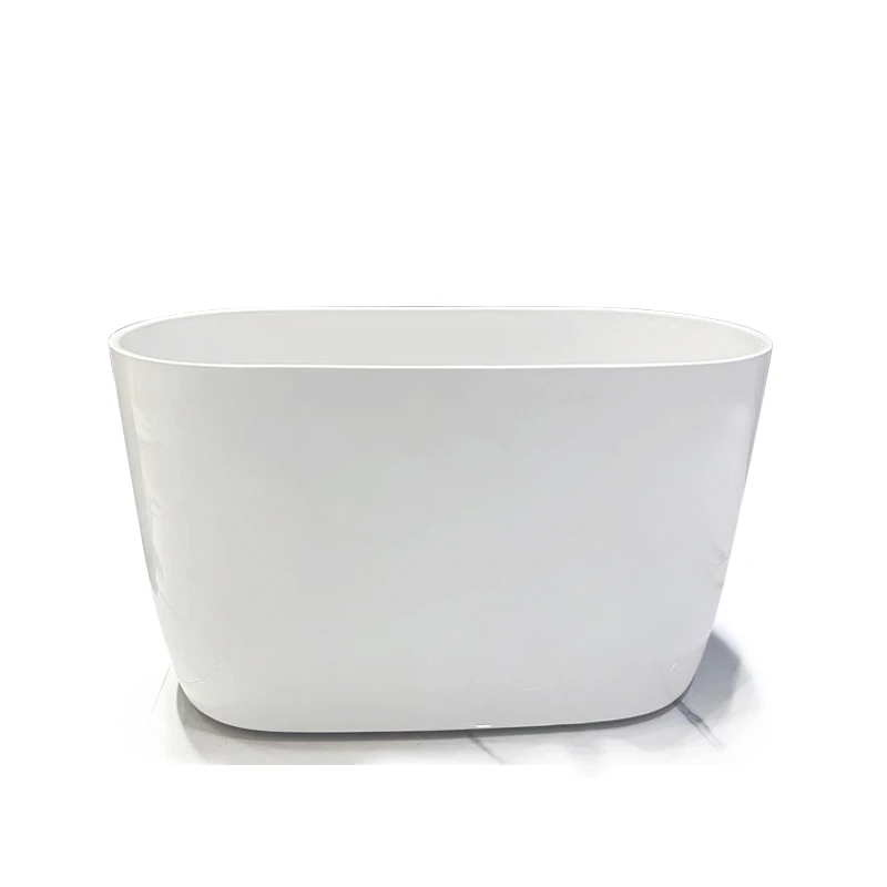 

Adult household small unit thin edge independent small bathtub acrylic