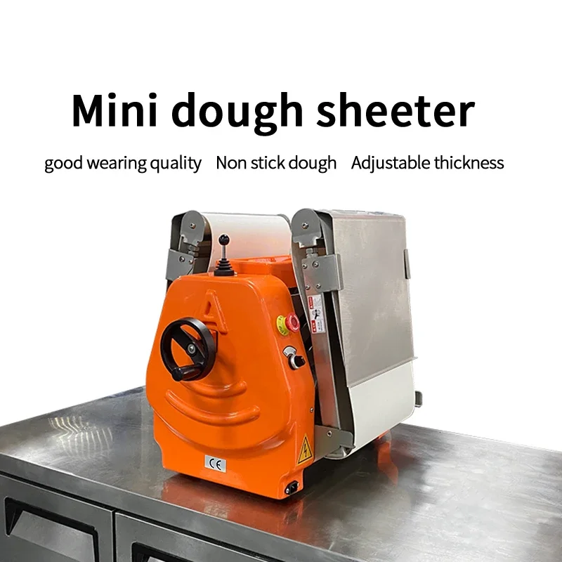 High Productivity Automatic China Small Electric Pizza Dough Sheeter Parts Bakery Machinery