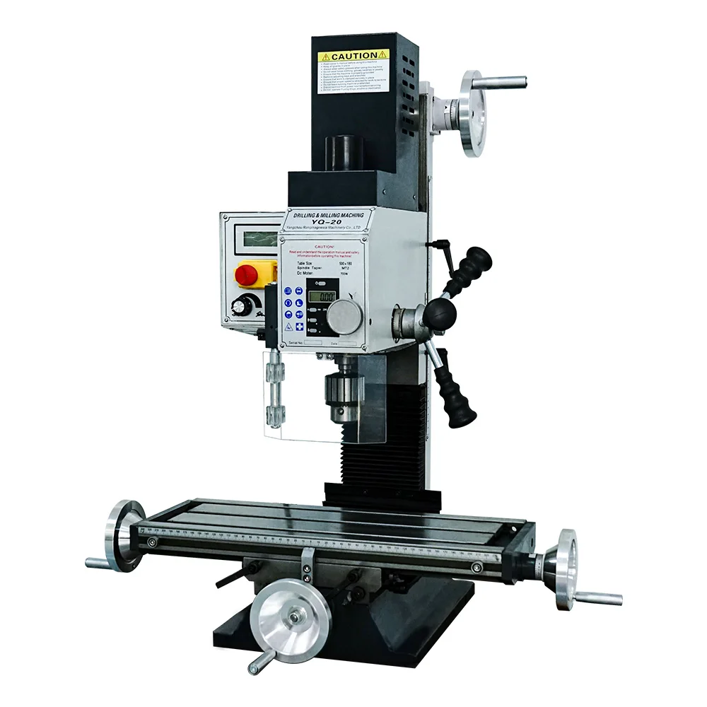 Drilling, milling, and  integrated machine, multifunctional small metal tool for milling punching, desktop machining tool