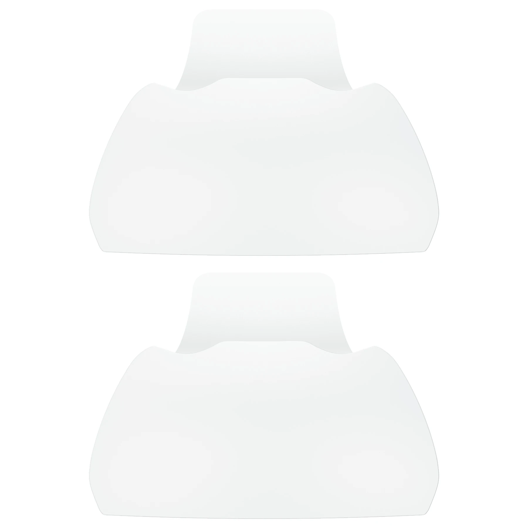 PlayVital 2-Pack Controller Stand for PS5, Anti-Slip Gamepad Display Holder for PS5 Controller Accessories, Desk Organizer Base