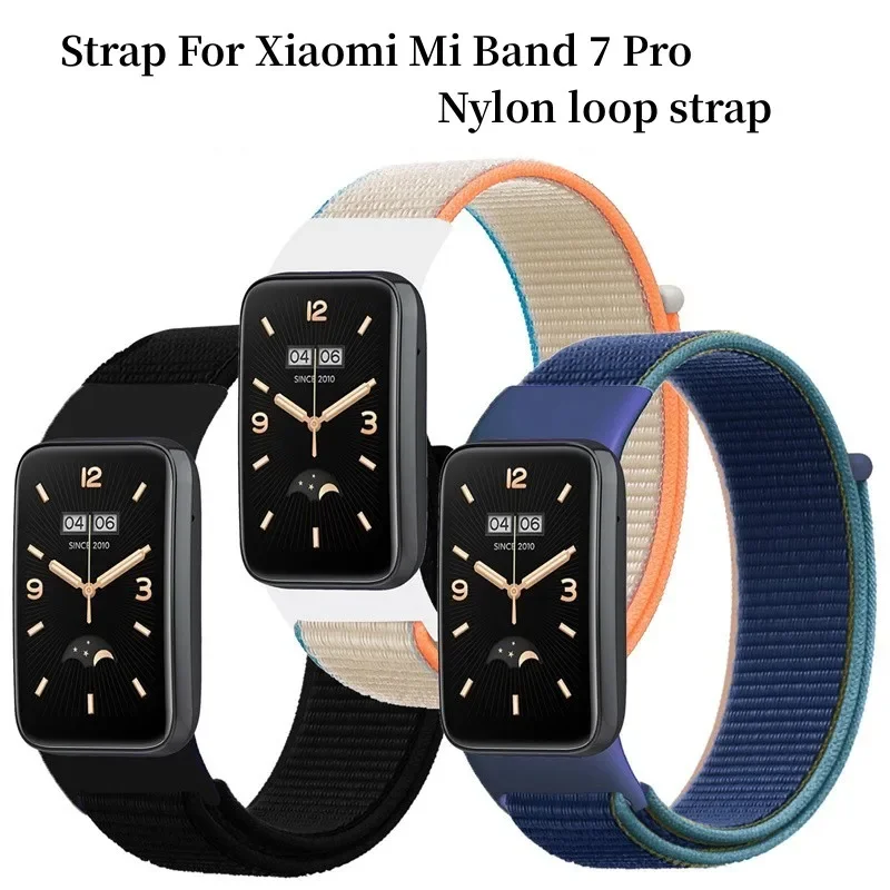 

Nylon Strap For Xiaomi Mi Band 7 Pro Sports Smart Watch Band Replacement Bracelet for Xiaomi Band 7 Pro Wristband Strap