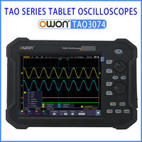 OWON TAO3104 TAO3072 Handheld Tablet Oscilloscope 00M Dual/Quad 8-Inch LCD Touch Screen,TAO3074 TAO3102