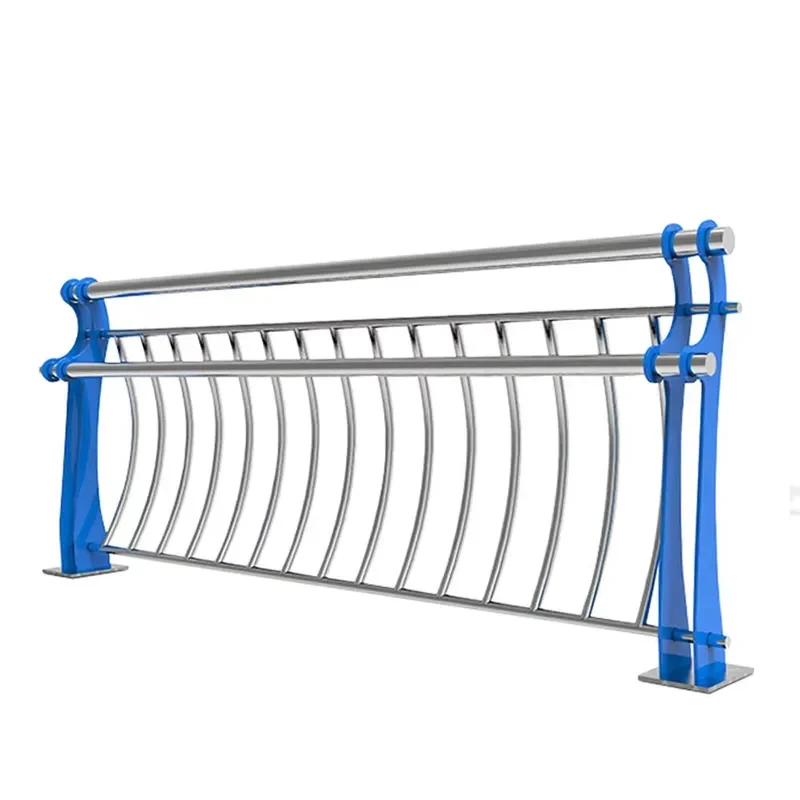 High Tenacity Bridge Guardrail Customized Crash Road Barrier High Strength Bridge Railing