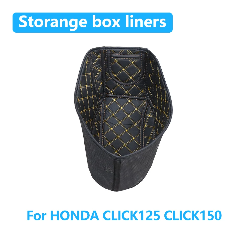 

Для HONDA CLICK 125 CLICK 150 CLICK 125 150 мотоцикла задний багажник внутренняя подушка сиденье ведро для хранения багажного ящика подкладка