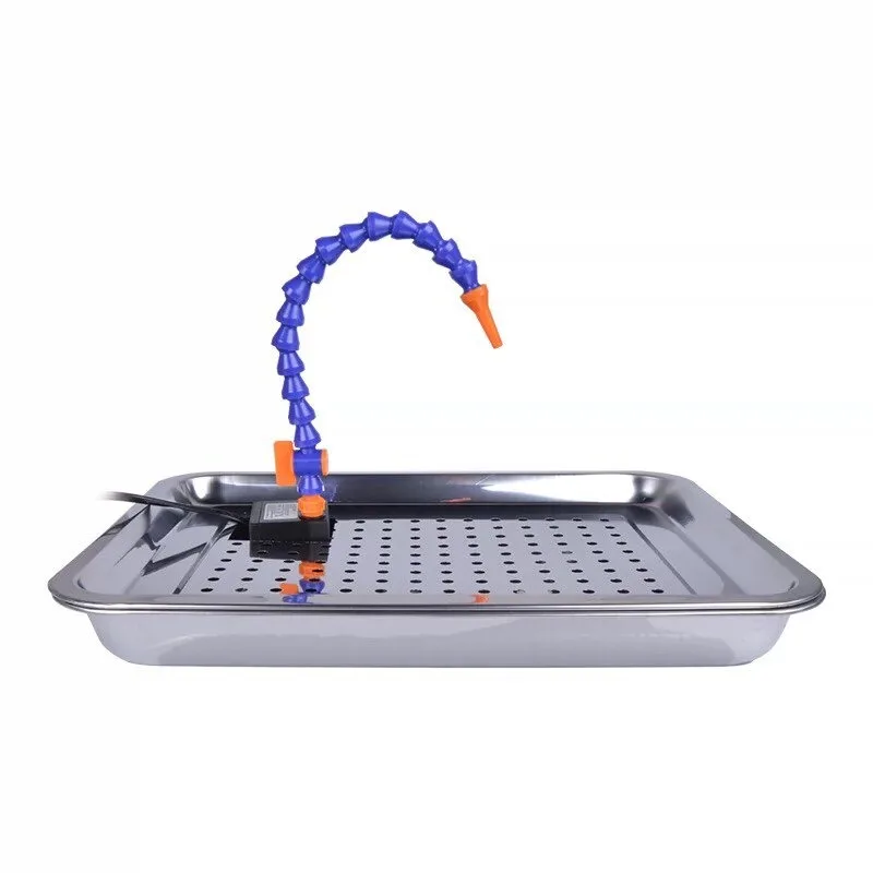 Jade window jade carving tool water circulation device drip plate submersible pump engraving table stainless steel