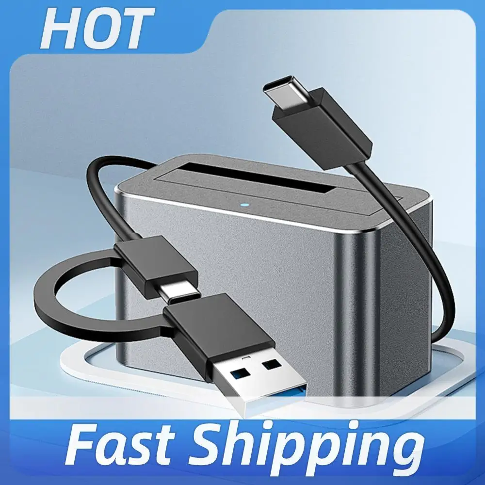 Hard Drive Dock Reader Converter Docking Station 5Gbps USB External Disk Box Enclosure Case for 2.5 & 3.5 Inch SATA/SAS HDD SSD