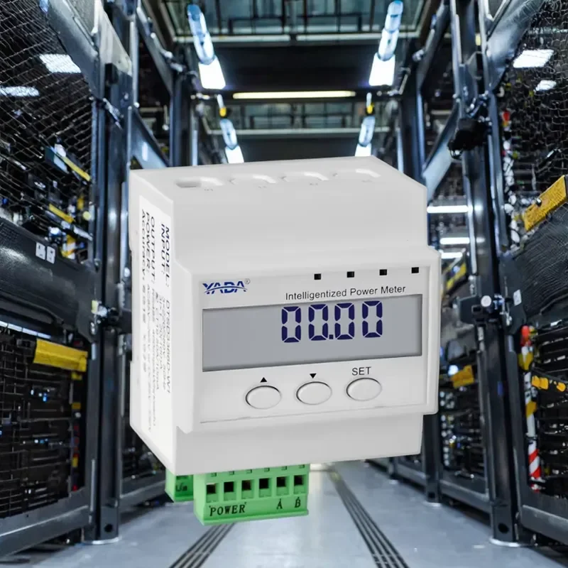 YADA DTSD3366M-4-W1 Three-Phase Digital Energy Meter With Multi-loop Measures Current Voltage Power RS485 LCD Electric Meter