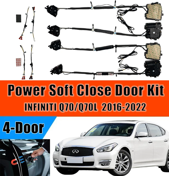Xcar for INFINITI Q70/Q70L 2016-2022 Car OEM Automatic Soft Close Door Electric Suction Kit Auto Power Closing