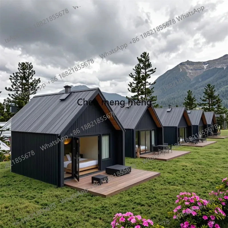 

Мобильные капсульные дома в футуристическом стиле: сборные стальные контейнерные дома, независимые модульные мини-дома для проживания