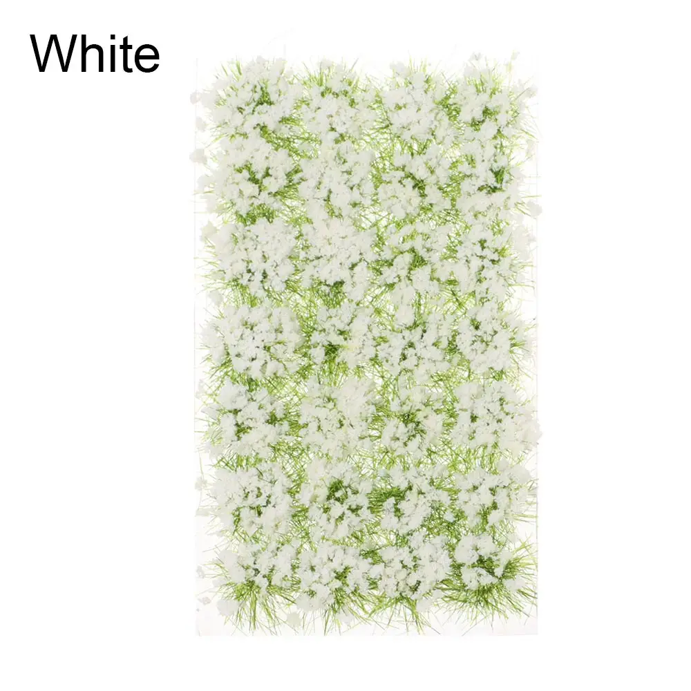 28PCS/Box Mini Micro Landscape Game Sandbox Wild Miniature Grass Flower Cluster Simulation Terrain Production Model Scene