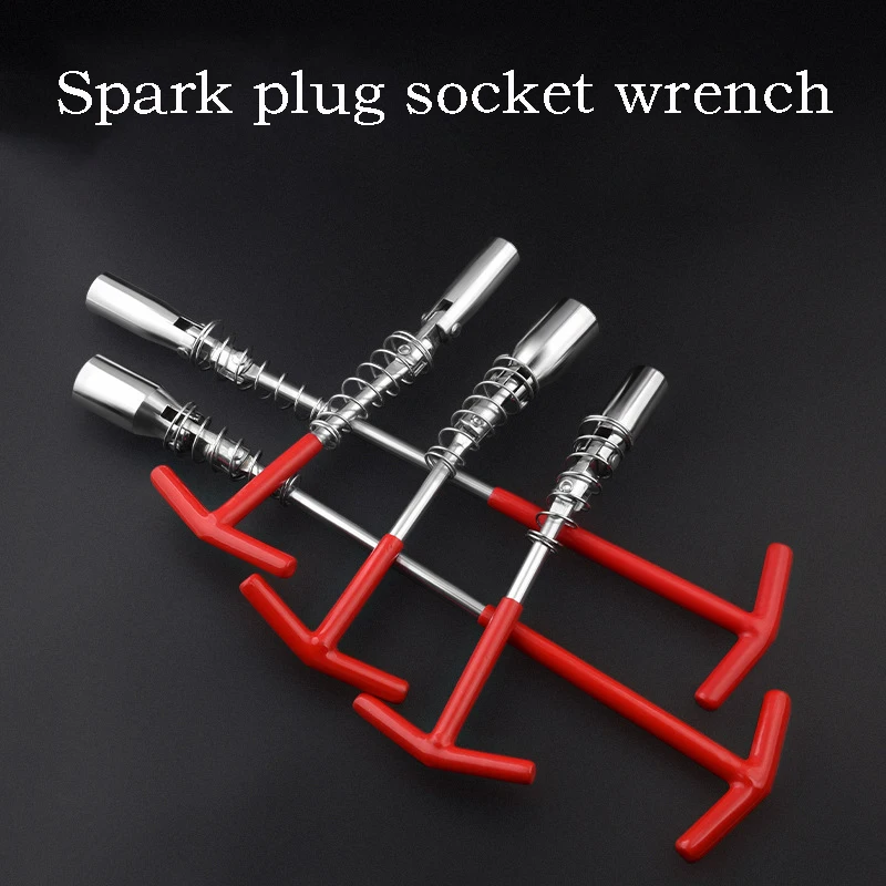 Spark Plug Socket Wrench 360° Multi-angle Manual Tools for Mechanic Driver Sockets Wrench Set Automotive Mechanical Tools