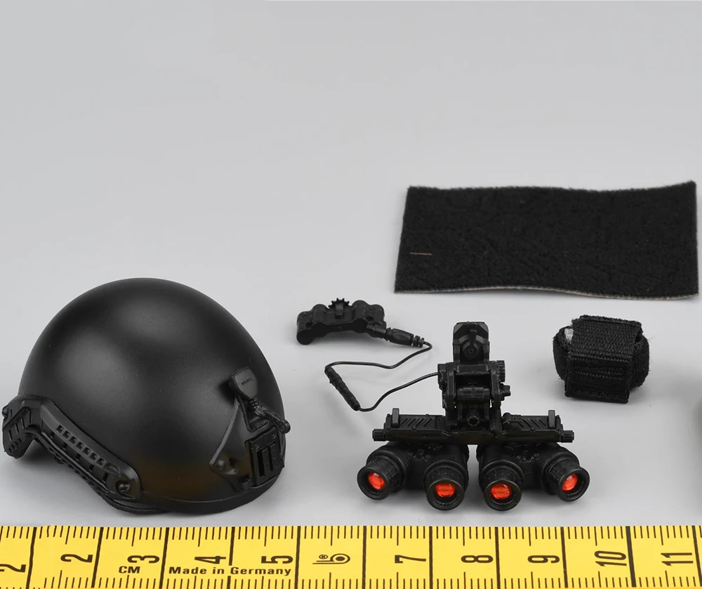 1/6 Damtoys Ebs002 Extreme Slagveld Man Soldaat Militaire Helm Headset Nachtzicht Medailles Accessoires Voor 12 "Actiefiguur