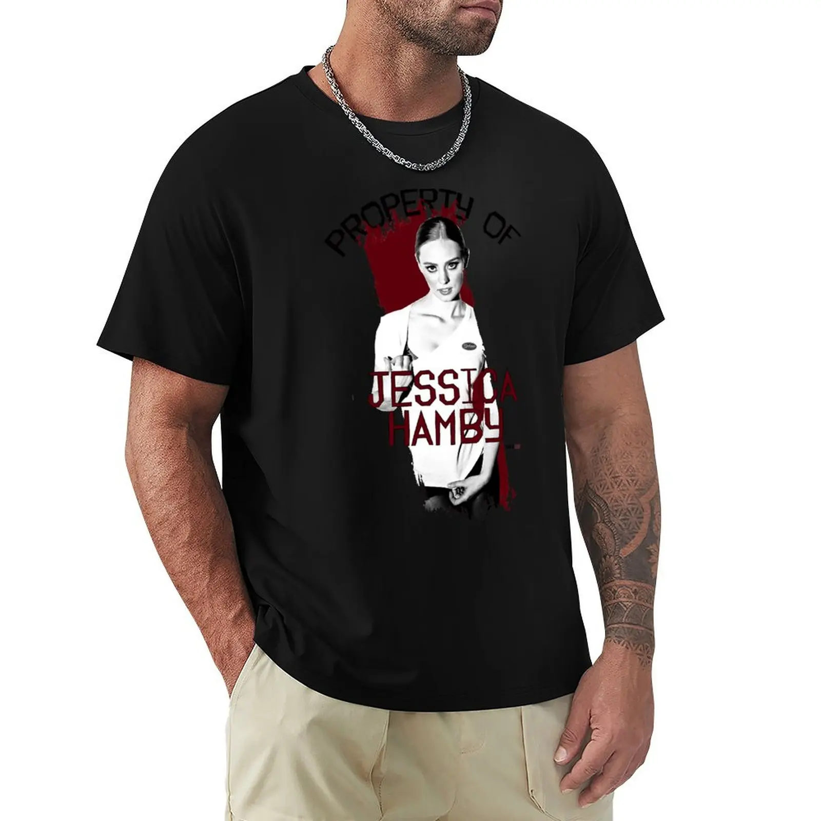 

Property of Jessica Hamby T-Shirt street wear essential t shirt graphic t shirts affliction shirts men t shirt