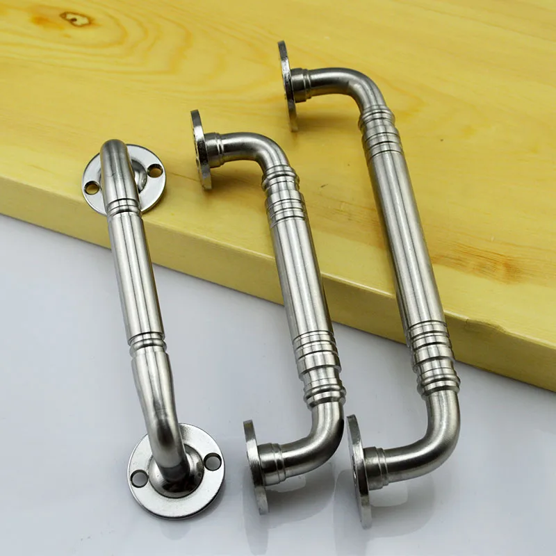High Quality Stainless Steel Furniture Handle Sliding Wooden Door Handles Furniture Accessories Door Handles for Interior Doors