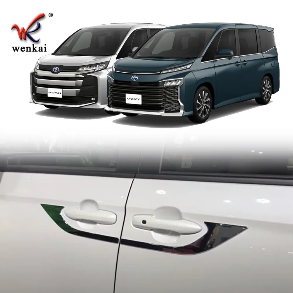 

For Toyota Noah Voxy 90 Series 2021 2022 ABS Chrome Exterior Door Handle Cover Trim Door Handle Bowl Under Cover Trim