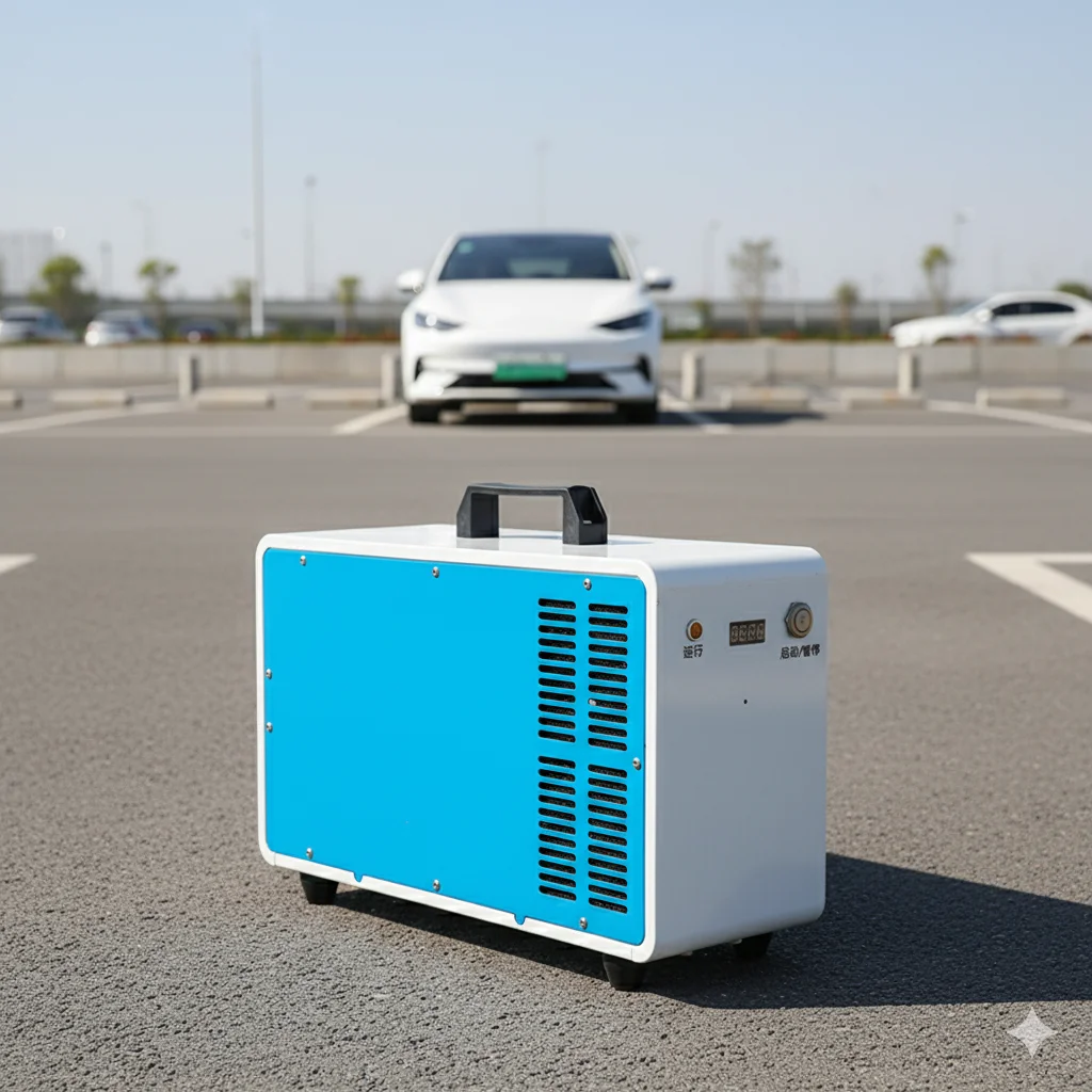 

UAE Ready 40kW Portable EV Charger with 4.3-inch Touch Display for Fleet Management CCS2 Portable EV Charging Station for BYD