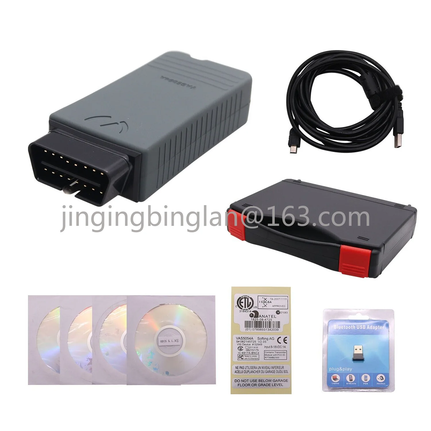 VAS5054A Bluetooth ODIS OKI V7.2.1 Volkswagen Audi Car Fault Diagnostic Instrument