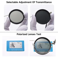 ND Dimming Glasses Polarized Sunglasses Men Women Round Retro Punk Driving Eyeglasses Outdoor Shades UV400 Adjustable Eyewear 2
