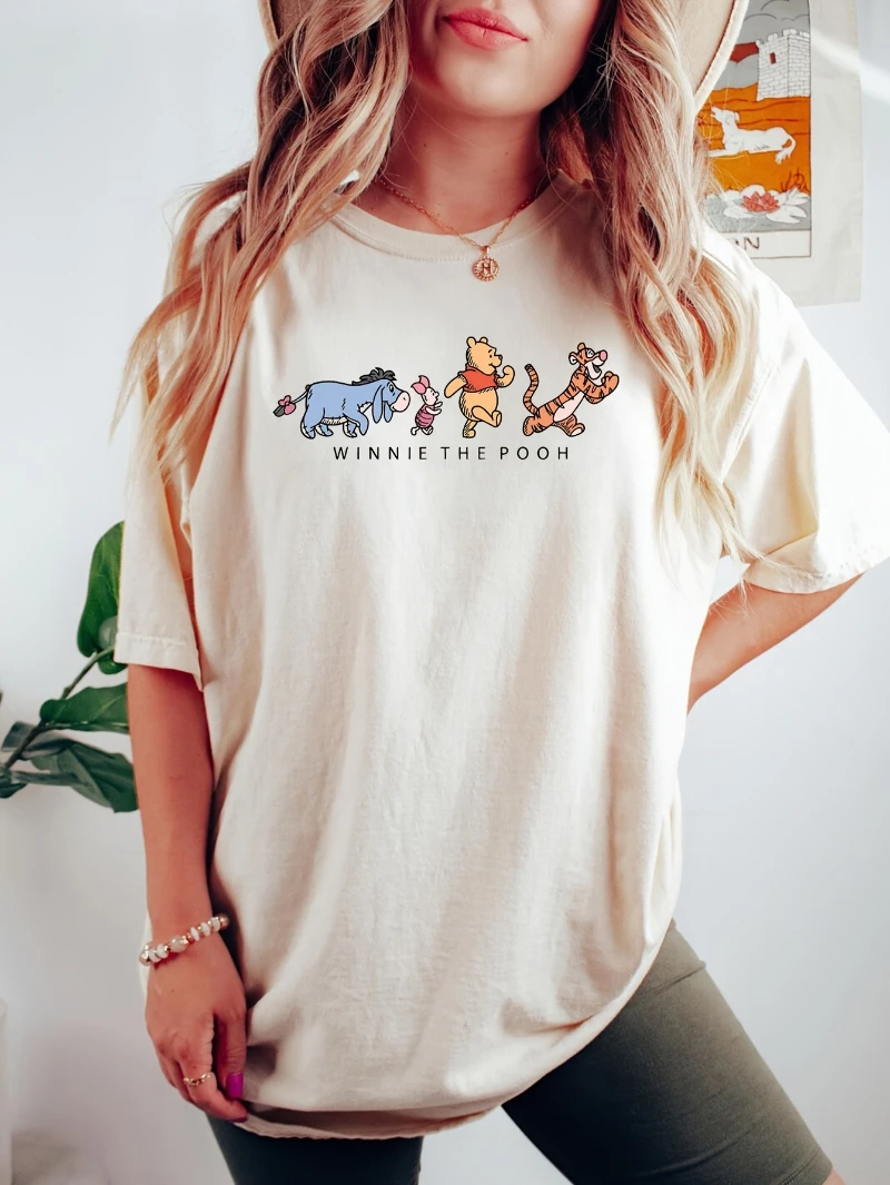 

Cartoon Pattern T-shirt Is Suitable for Daily Wear. The Fabric Is Comfortable, Soft, and Machine Washable