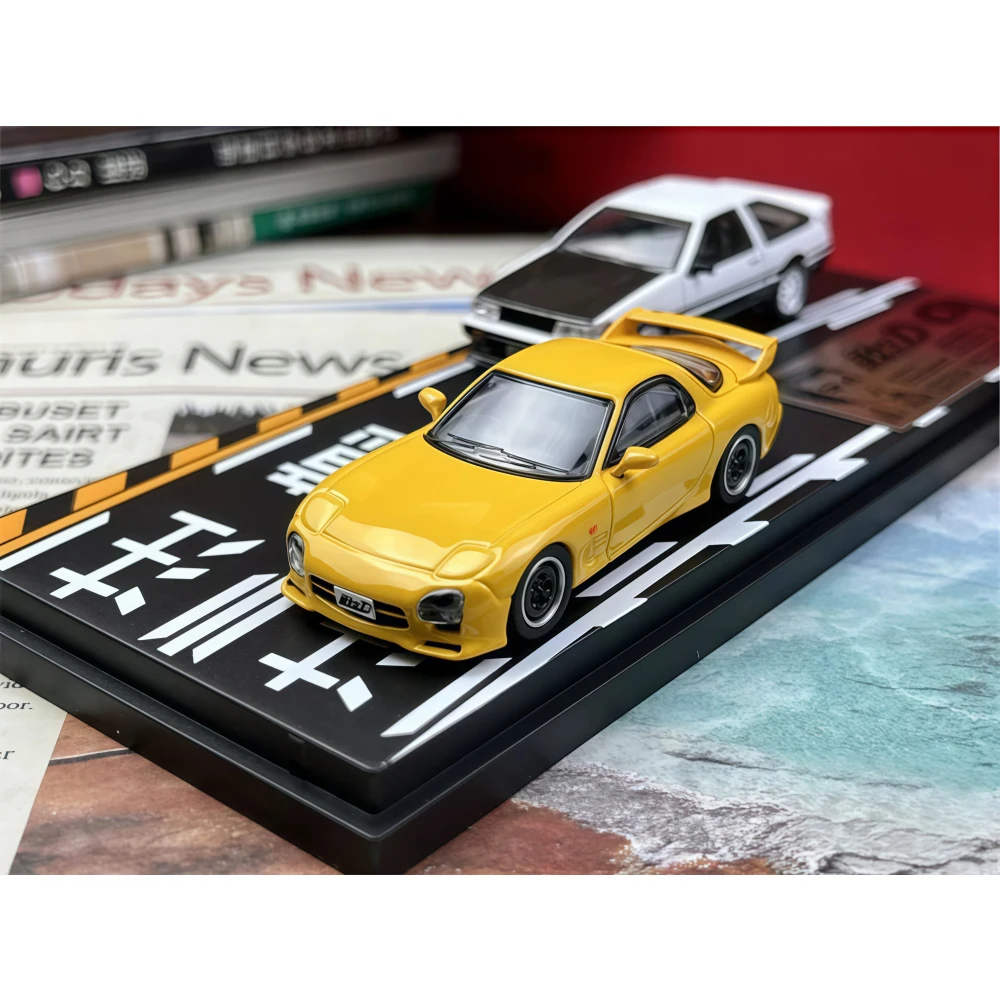 Modeler's 1:64 RX7 AE86 Initial D Diecast Model Car