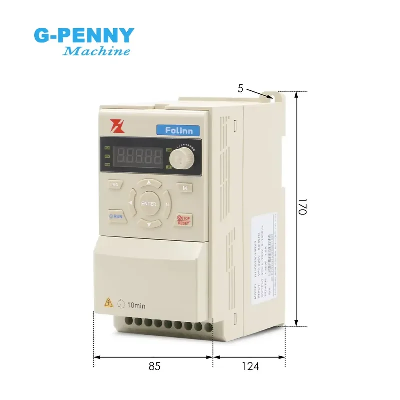 1.5KW/2.2KW FL-H110 Series Vector Inverter VFD 0~1000Hz Frequency Converter for CNC Spindle Other 3 Phase Motors